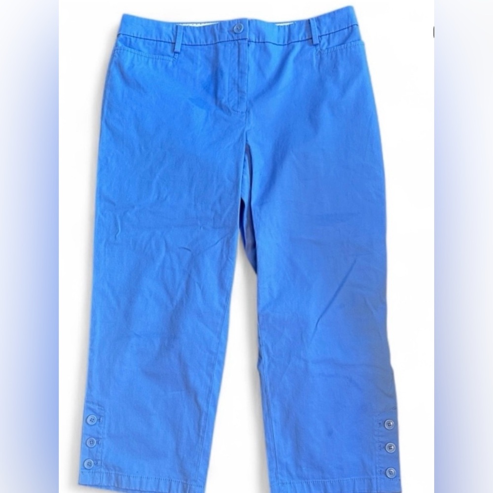 NWT, Talbots Perfect Skimmer Capri Pant, Size 12 - Picture 2 of 7